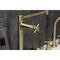 Kingston Brass Deck Mount Pot Filler, Brushed Brass KS4707DX - alternate 3